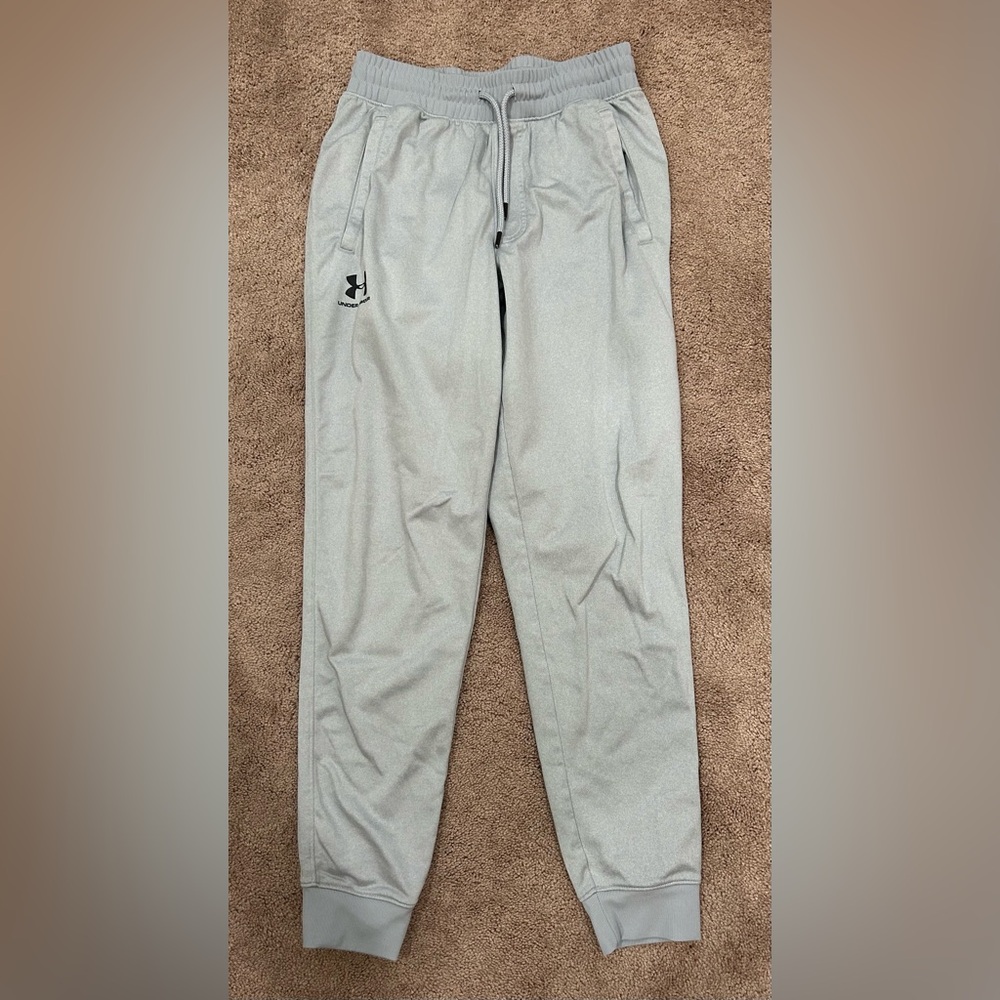 Under Armour Gray Athletic Joggers with Elastic Cuffs